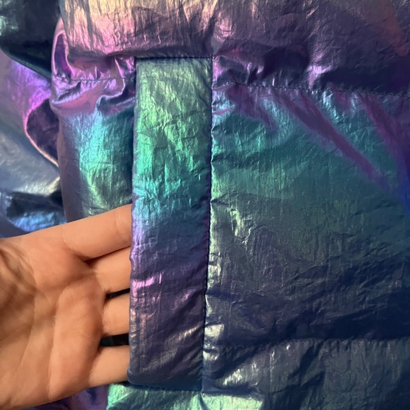 Buddy Love Shimmering Blue and Purple Jacket - Picture 4 of 5